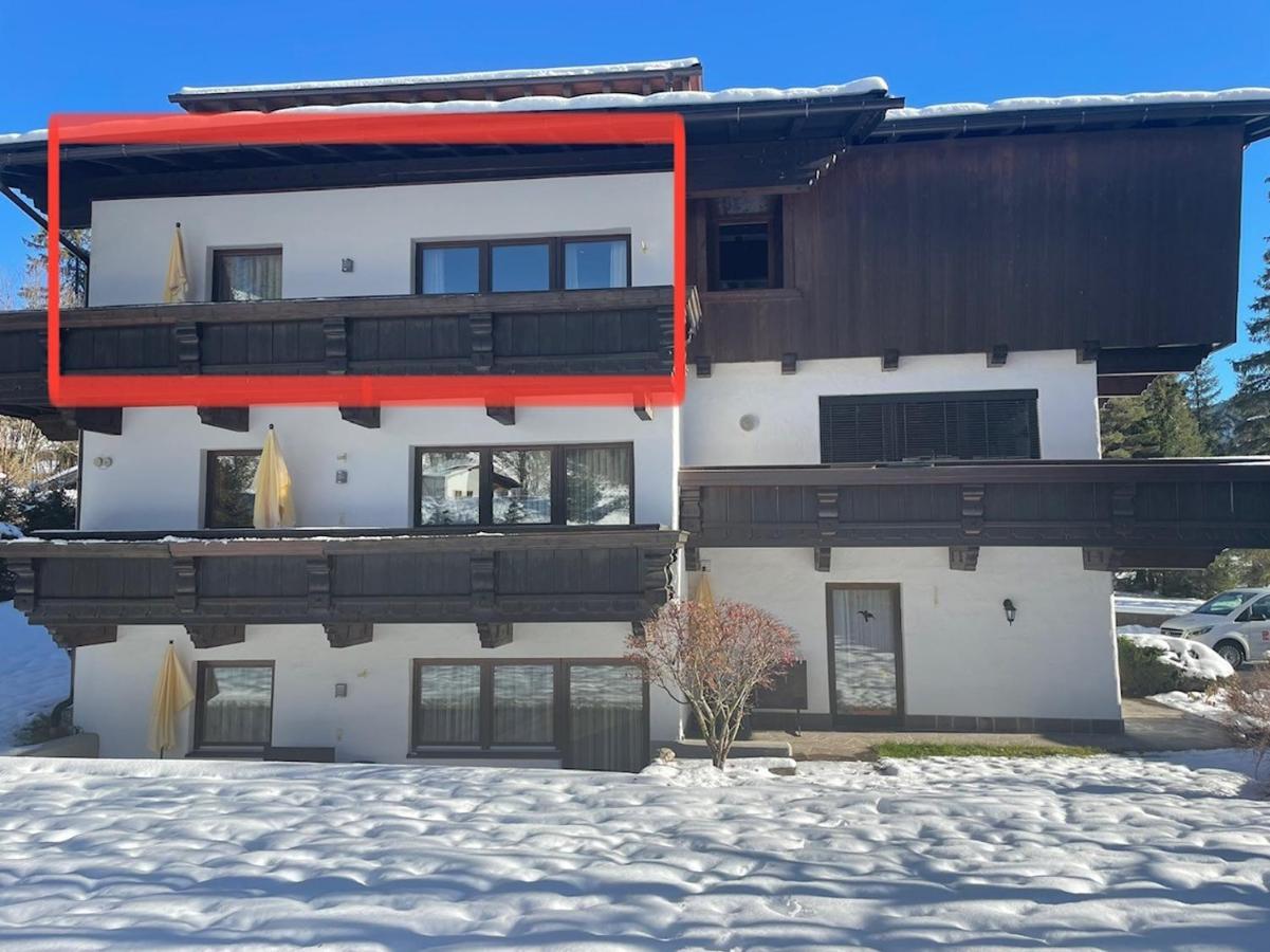 W7 Haus Ganghofer Apartman Leutasch Kültér fotó