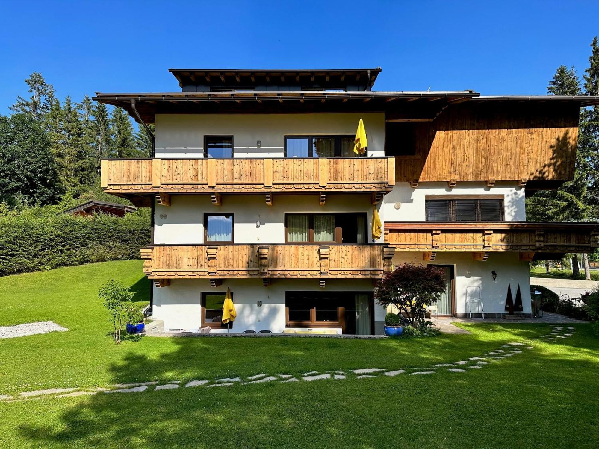 W7 Haus Ganghofer Apartman Leutasch Kültér fotó